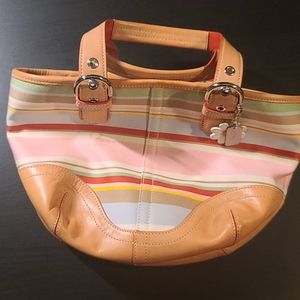 Authentic Coach tote bag